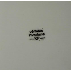 Assiettes service à poisson RP porcelaine de  Limoges anciennes