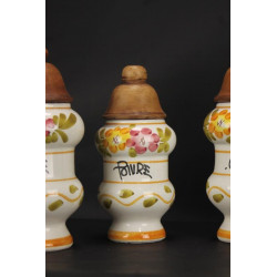 Série de Pots à Condiments/Epices