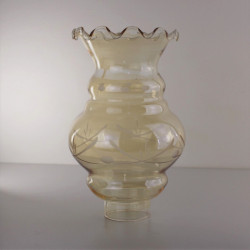 tulipe-verre-ambre-art-deco