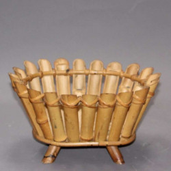 Cache-pot-en-bambou-vintage