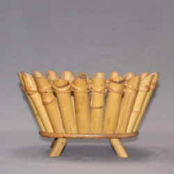 ancien-Cache-pot-en-bambou