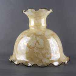 abat-jour-verre-marbré-suspension-ancienne