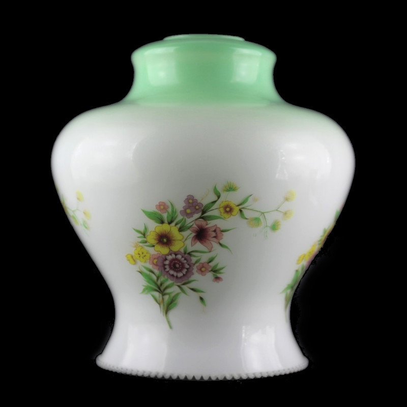 suspension-en-opaline-bicolore-decor-floral-vintage