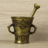 ancien-mortier-et-pilon-d'apothicaire-en-bronze
