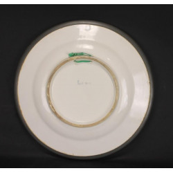 Assiette Décorative Etain et Céramique