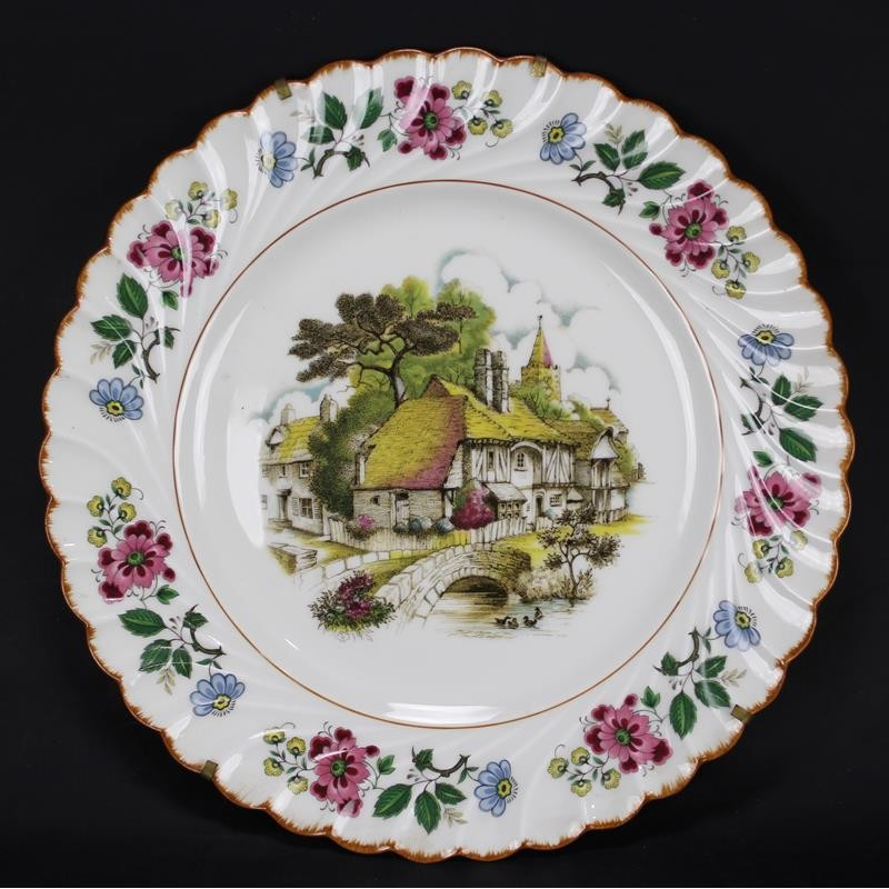 Assiette Décorative  Porcelaine Limoges